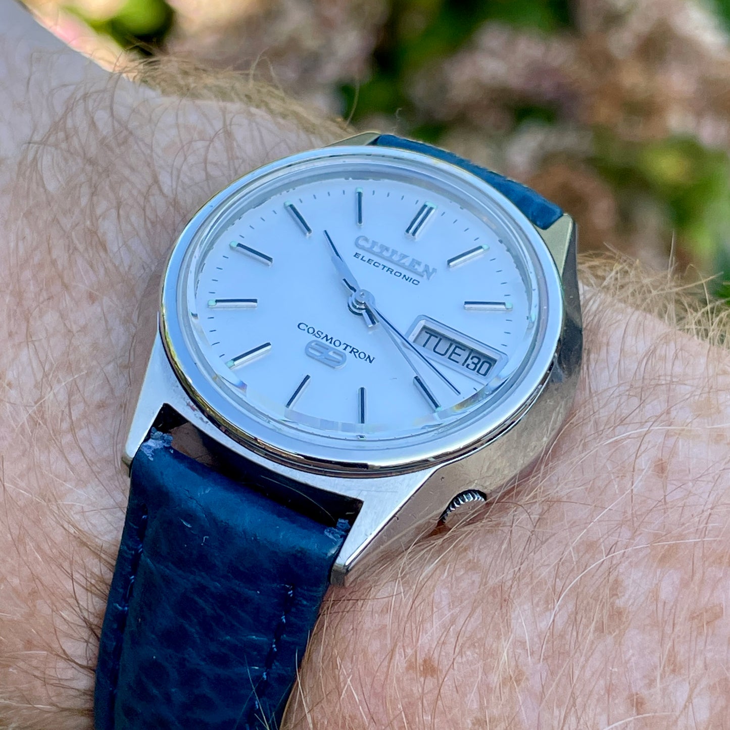 Citizen Costmotron Hybrid Watch 1970s 7804