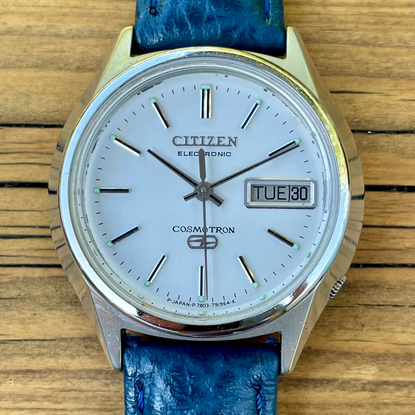 Citizen Costmotron Hybrid Watch 1970s 7804