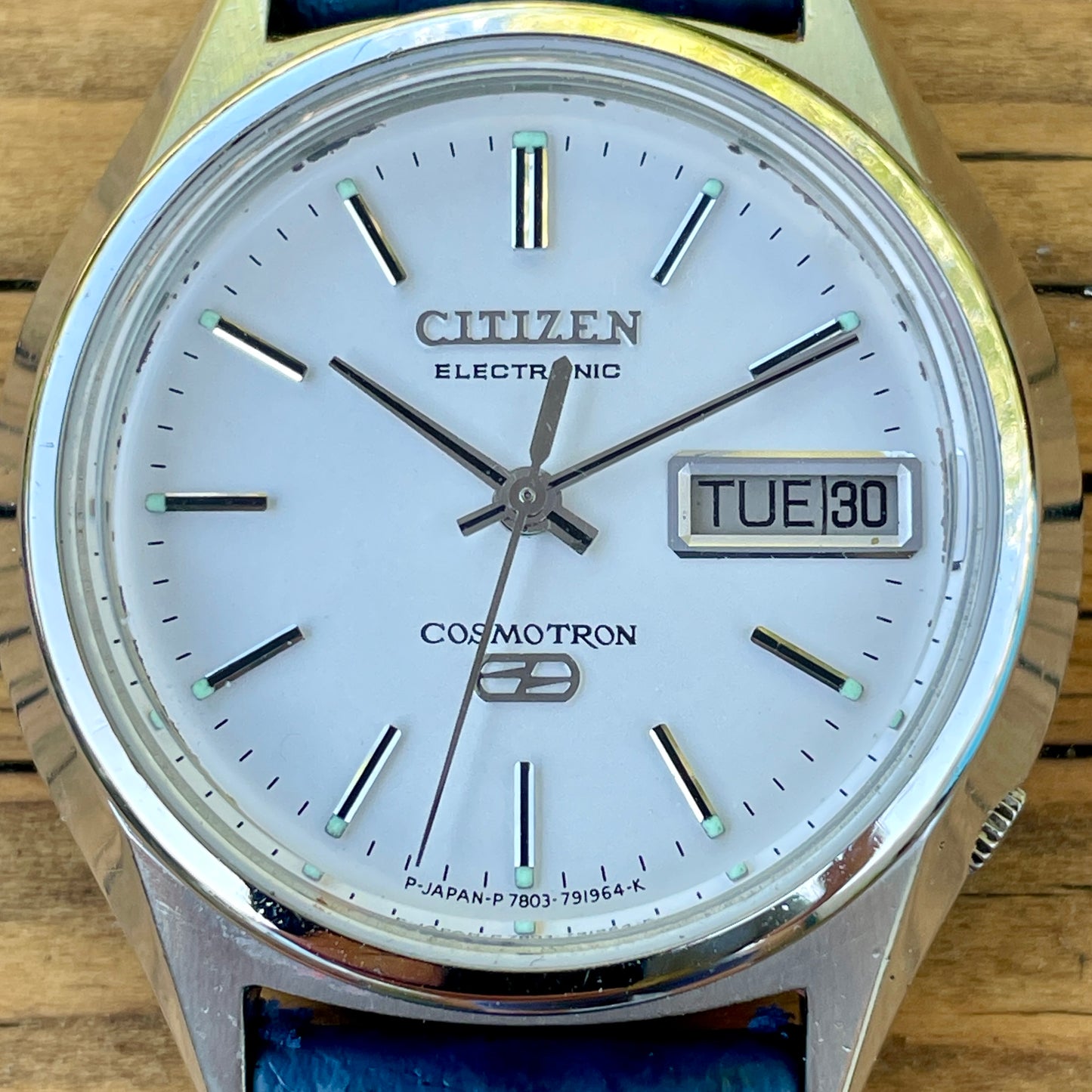 Citizen Costmotron Hybrid Watch 1970s 7804