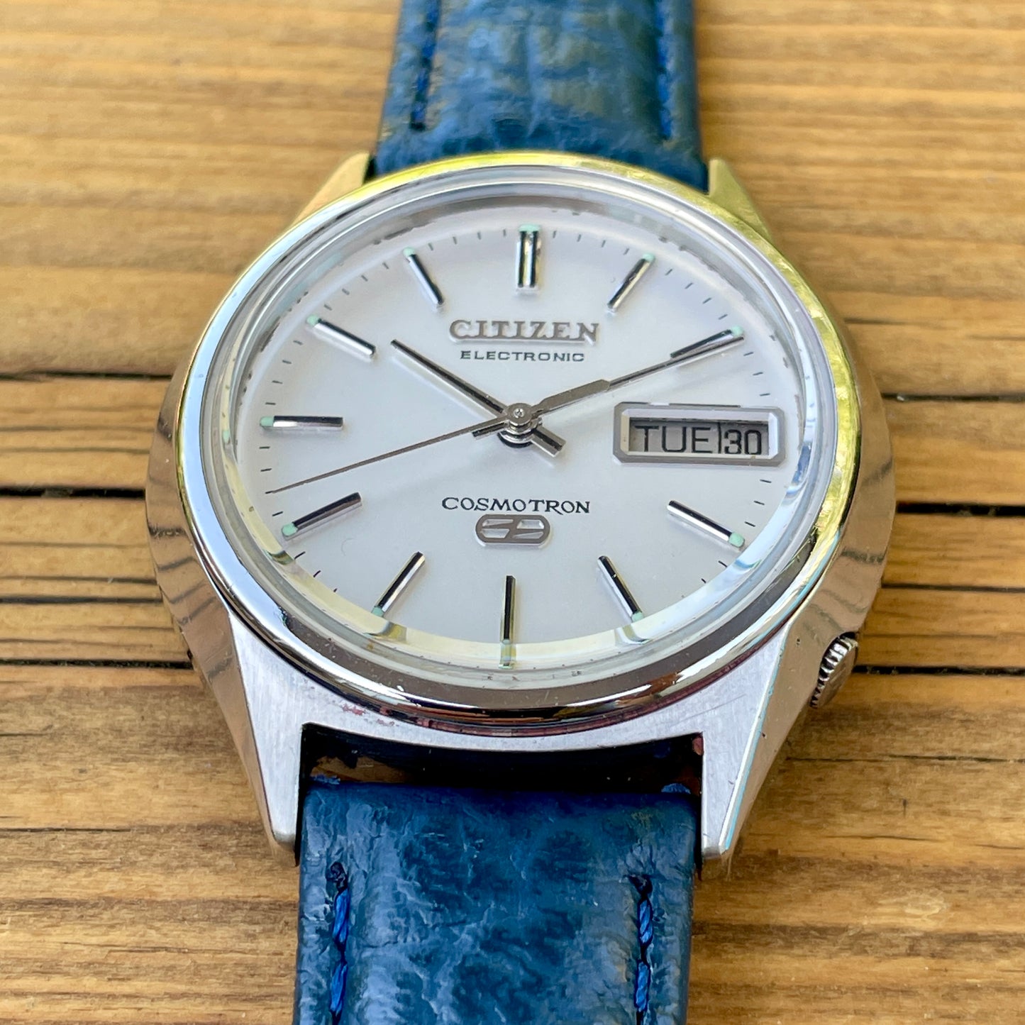 Citizen Costmotron Hybrid Watch 1970s 7804