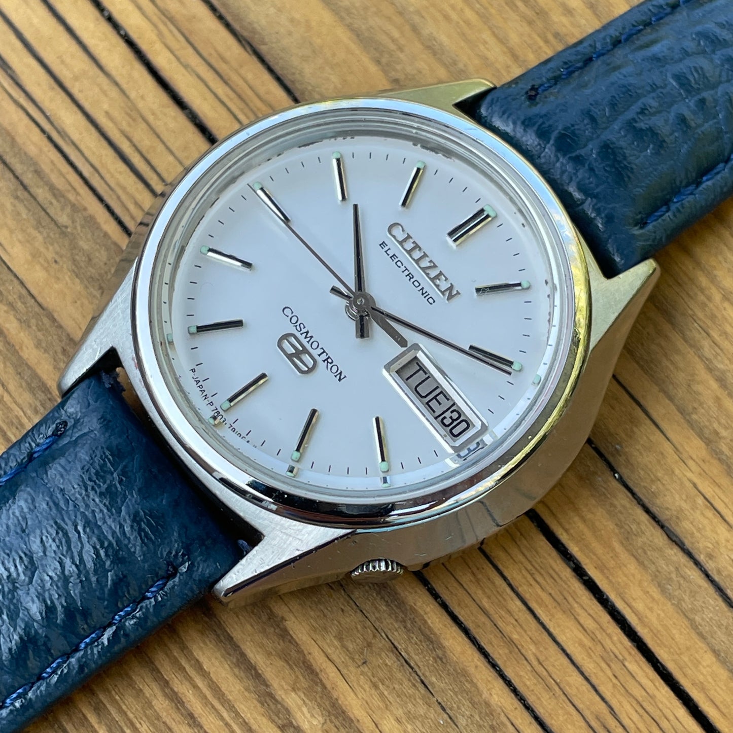 Citizen Costmotron Hybrid Watch 1970s 7804