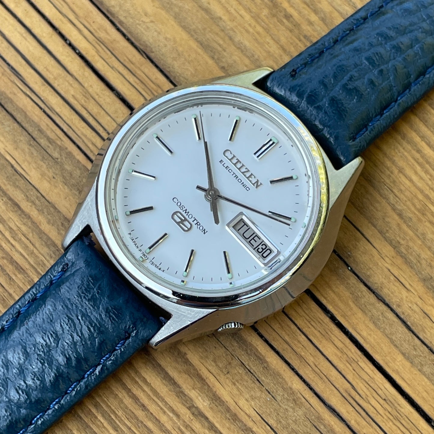 Citizen Costmotron Hybrid Watch 1970s 7804