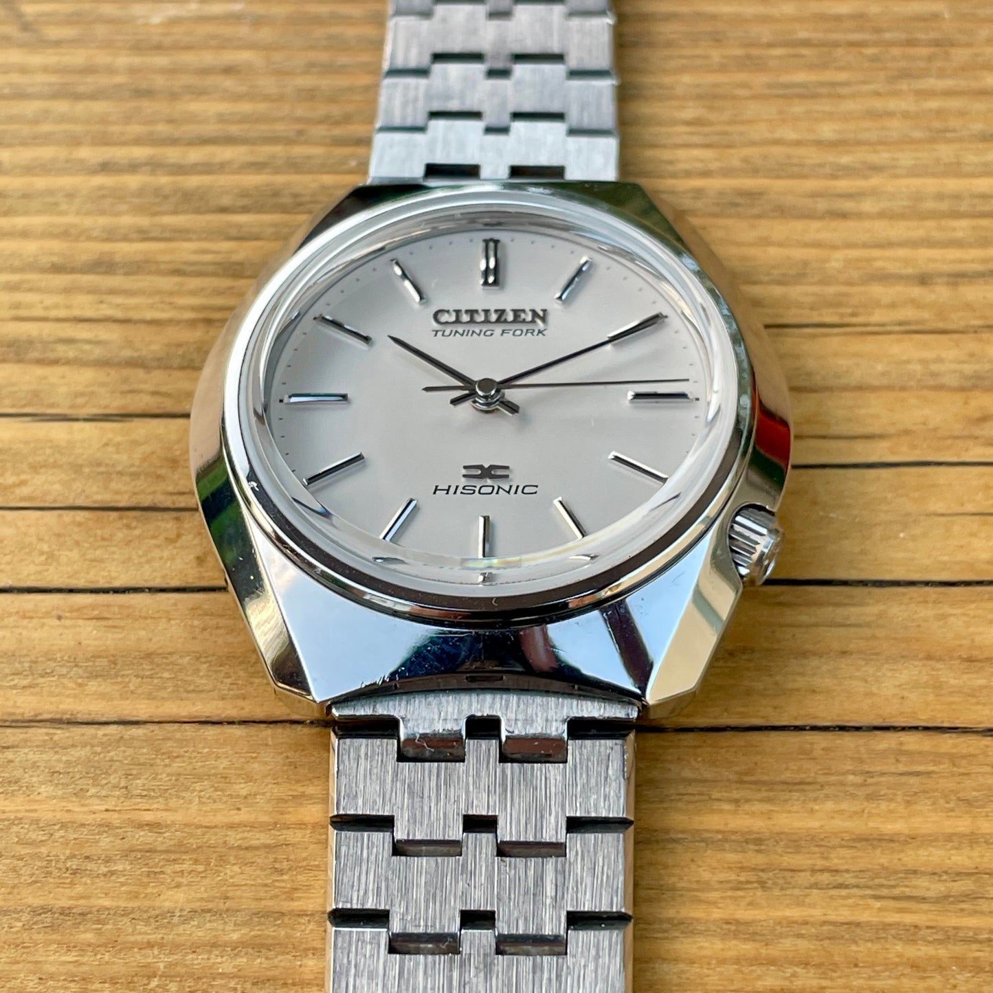 Citizen Hisonic 1970s Tuning Fork Movement Watch