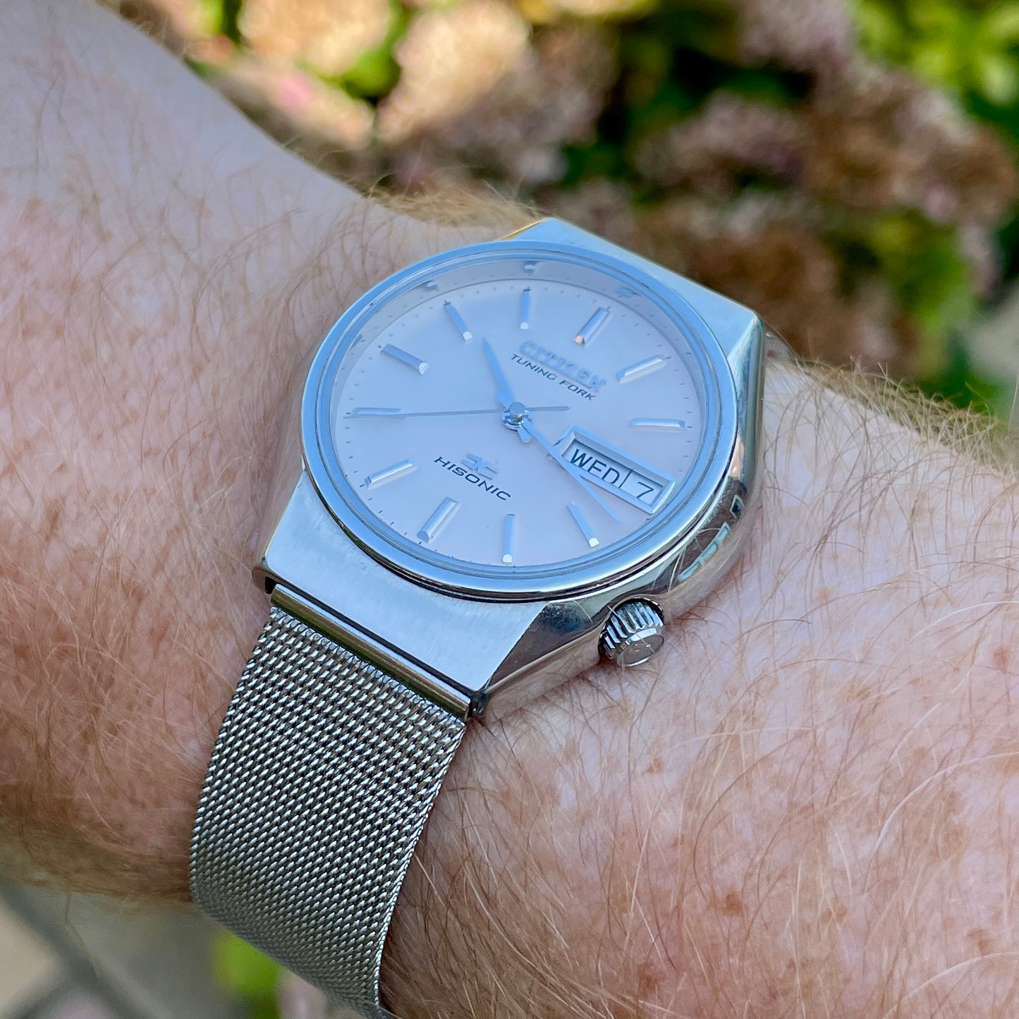 Citizen Hisonic Tuning Fork Watch 1970s