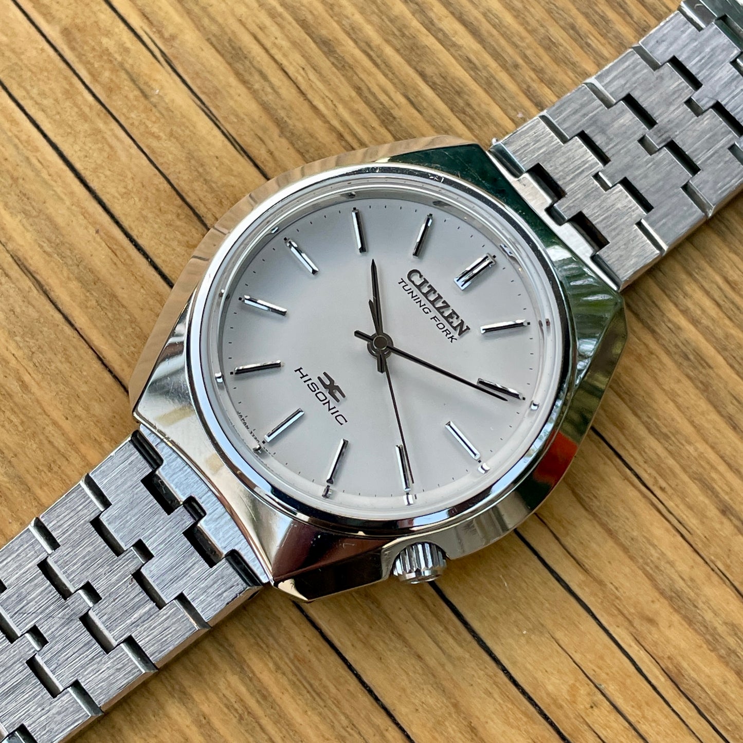 Citizen Hisonic 1970s Tuning Fork Movement Watch