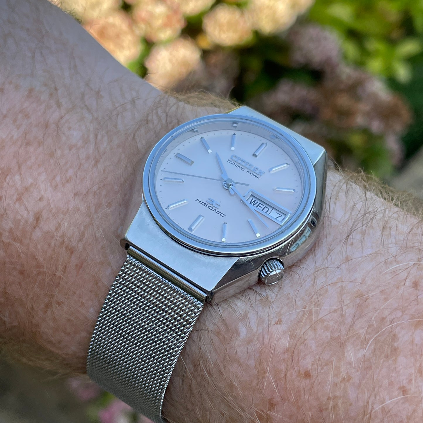 Citizen Hisonic Tuning Fork Watch 1970s