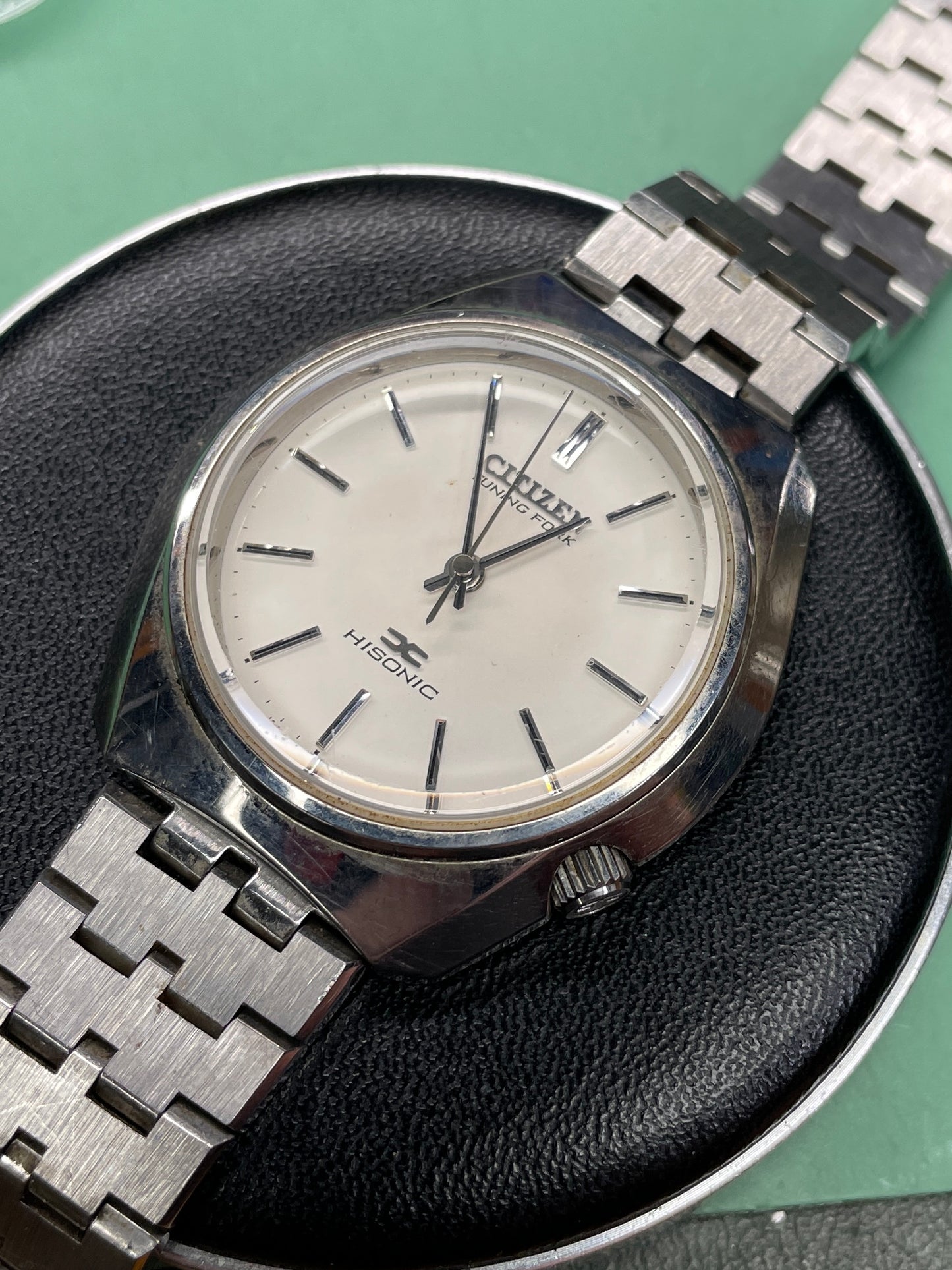 Citizen Hisonic 1970s Tuning Fork Movement Watch