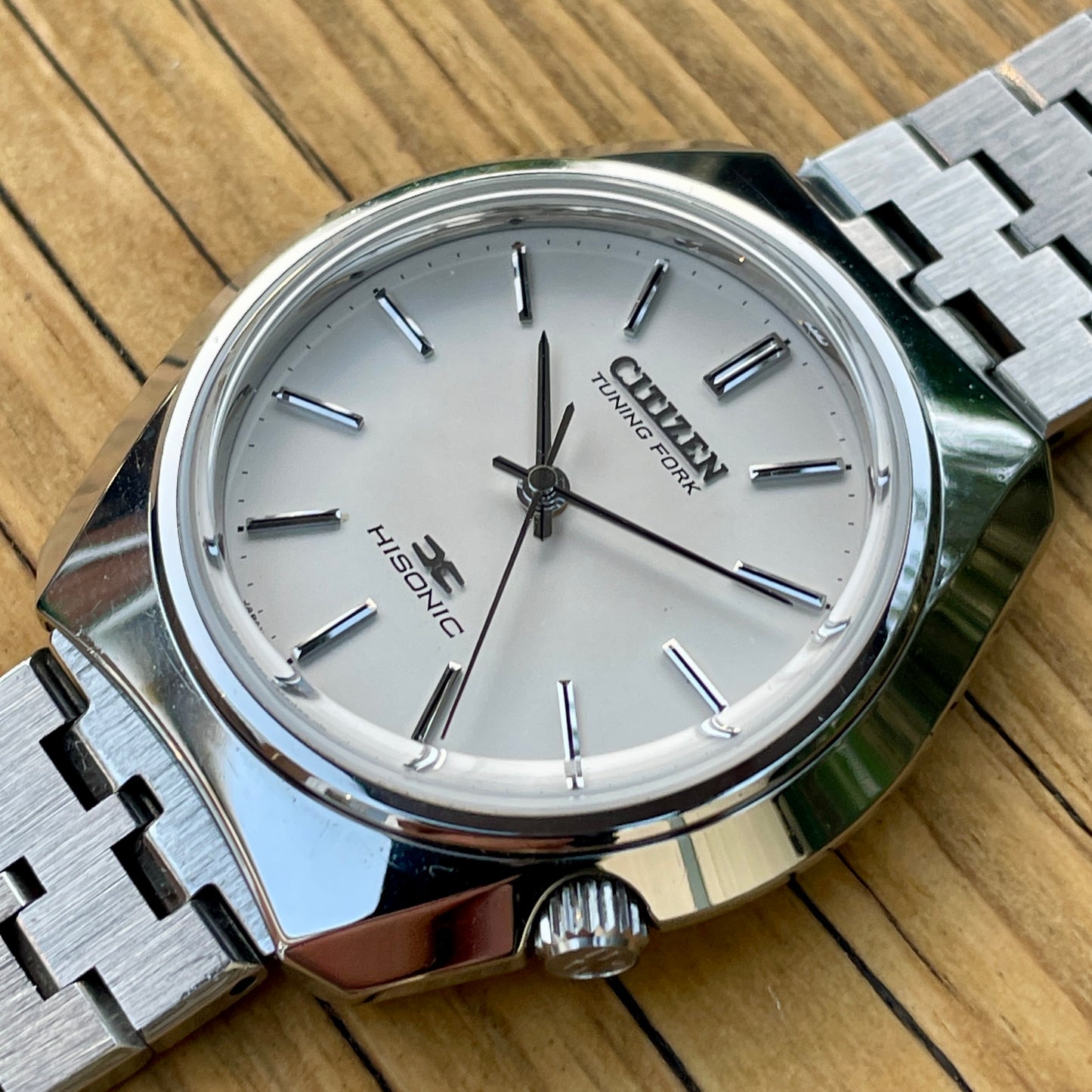 Citizen Hisonic 1970s Tuning Fork Movement Watch