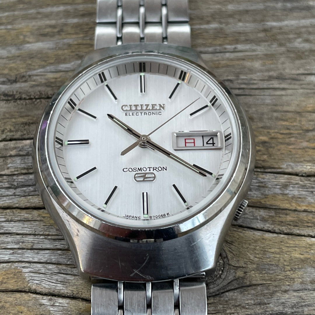 Citizen Cosmotron Hybrid Watch 1970s