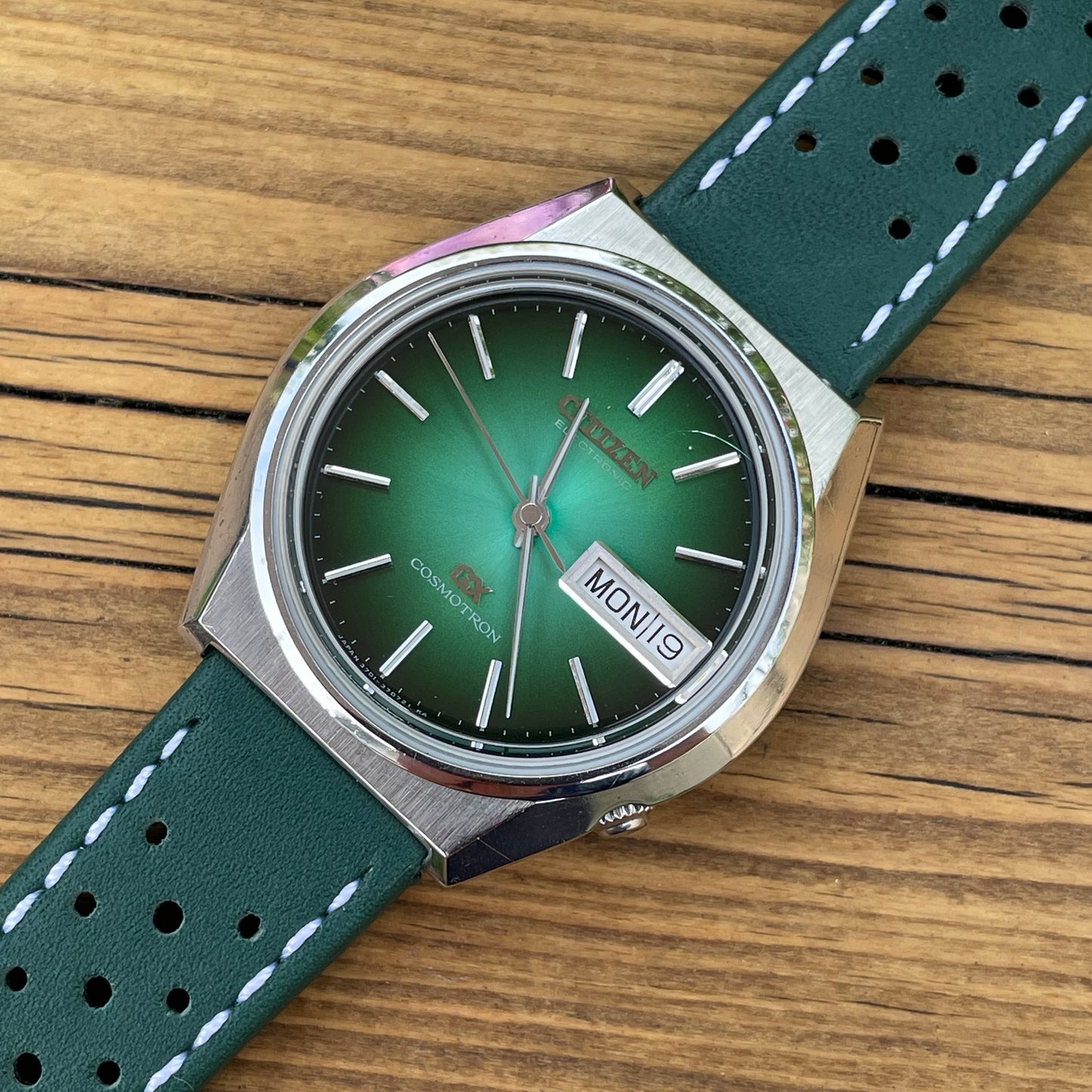 Citizen Cosmotron GX Tuning Fork Watch 1970s