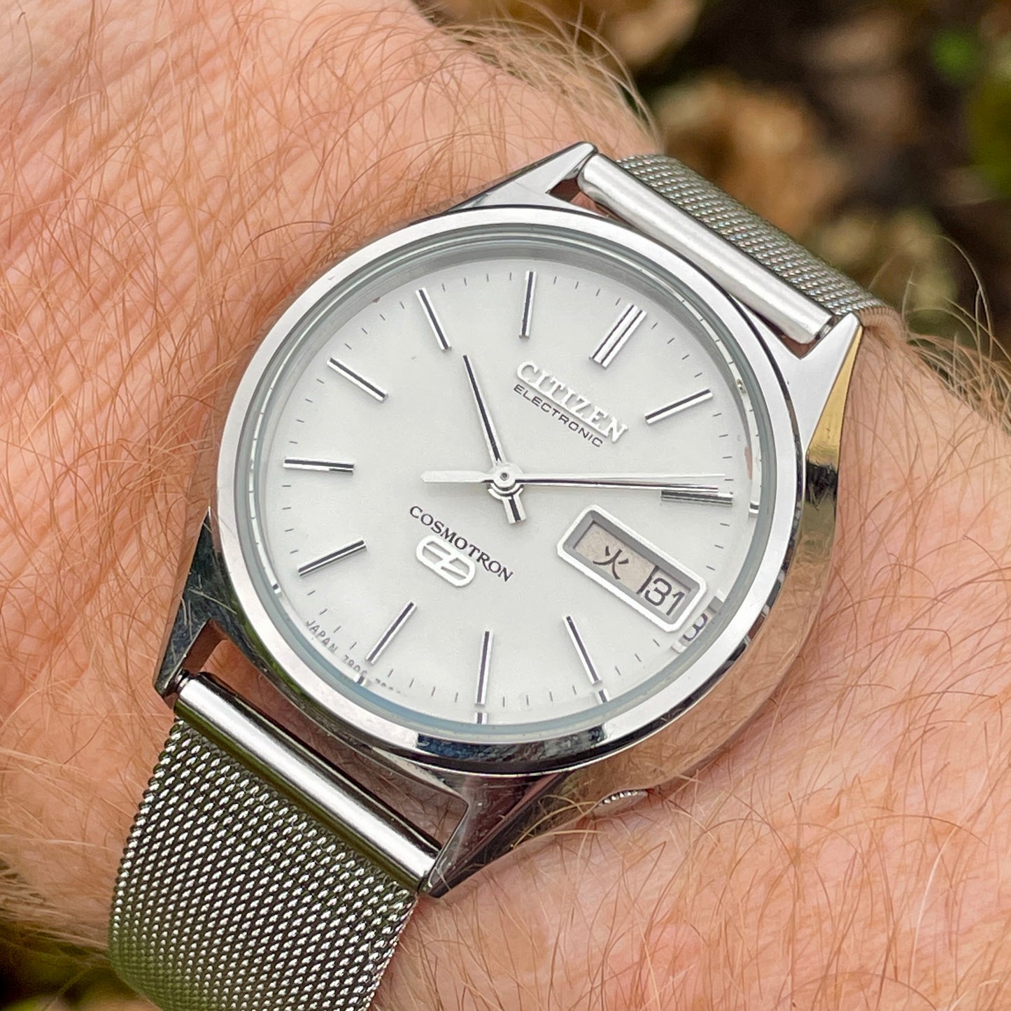 CItizen Cosmotron 1975 Electronic Balance Watch