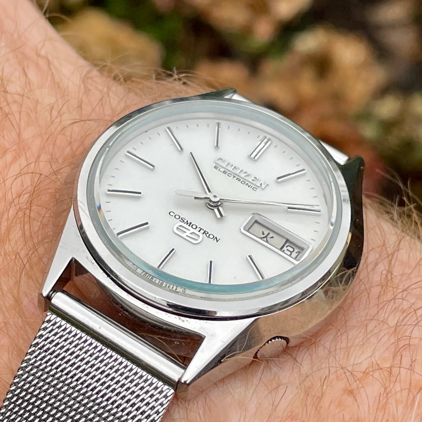 CItizen Cosmotron 1975 Electronic Balance Watch