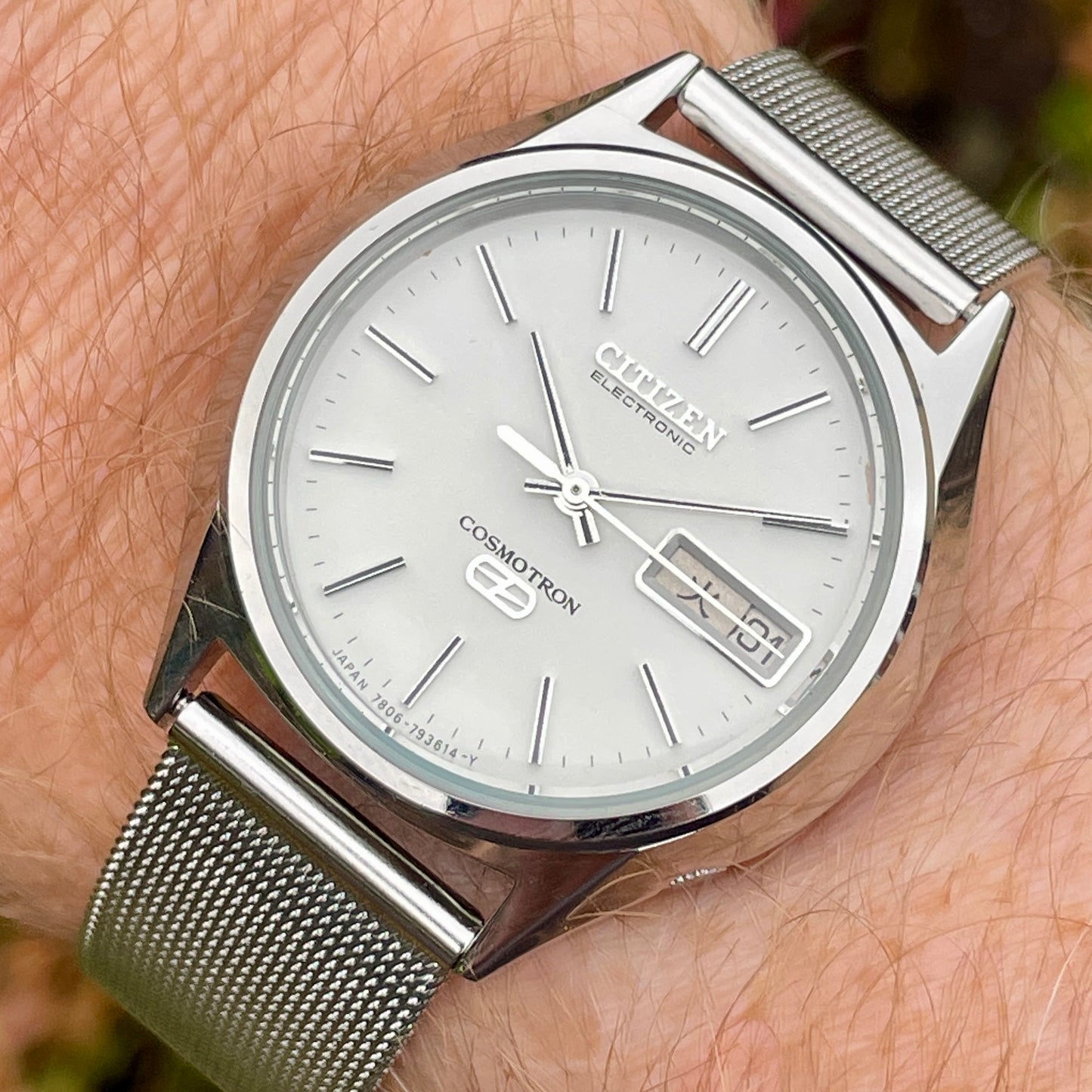 CItizen Cosmotron 1975 Electronic Balance Watch