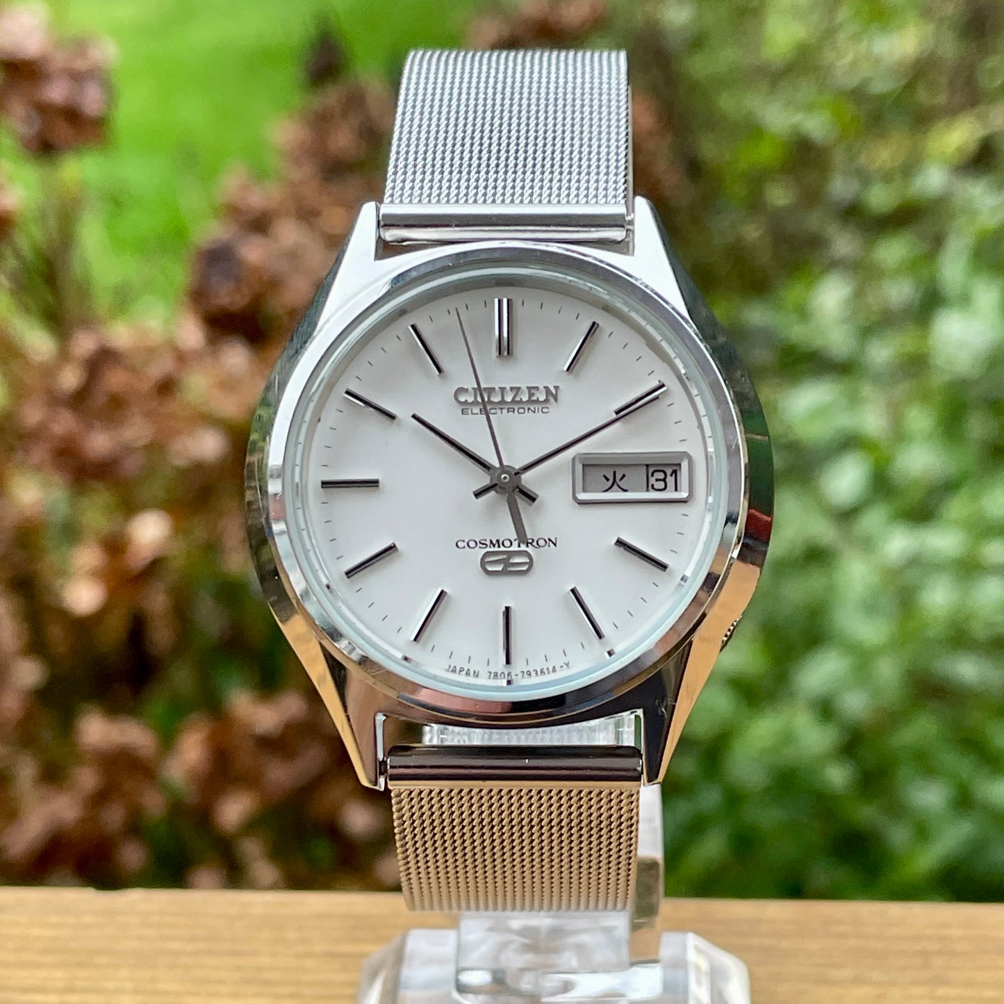 CItizen Cosmotron 1975 Electronic Balance Watch