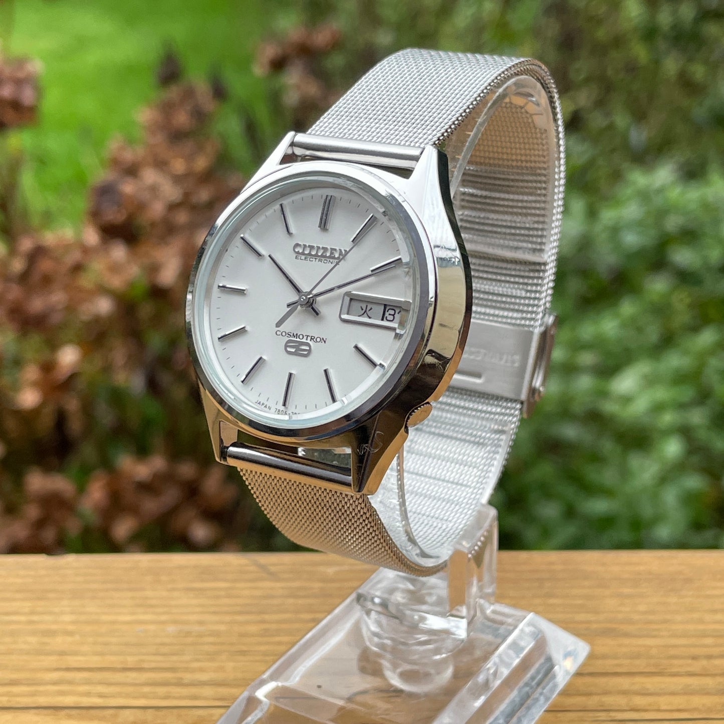 CItizen Cosmotron 1975 Electronic Balance Watch