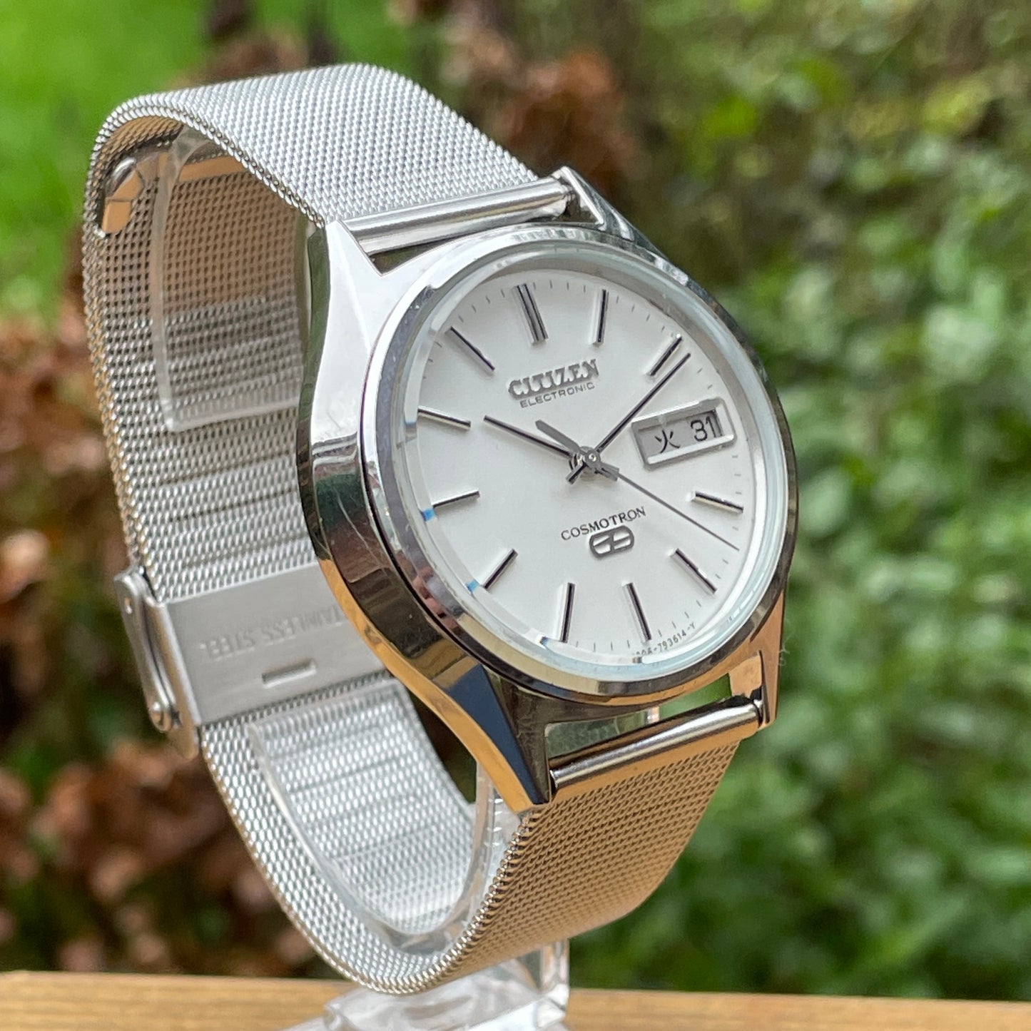 CItizen Cosmotron 1975 Electronic Balance Watch