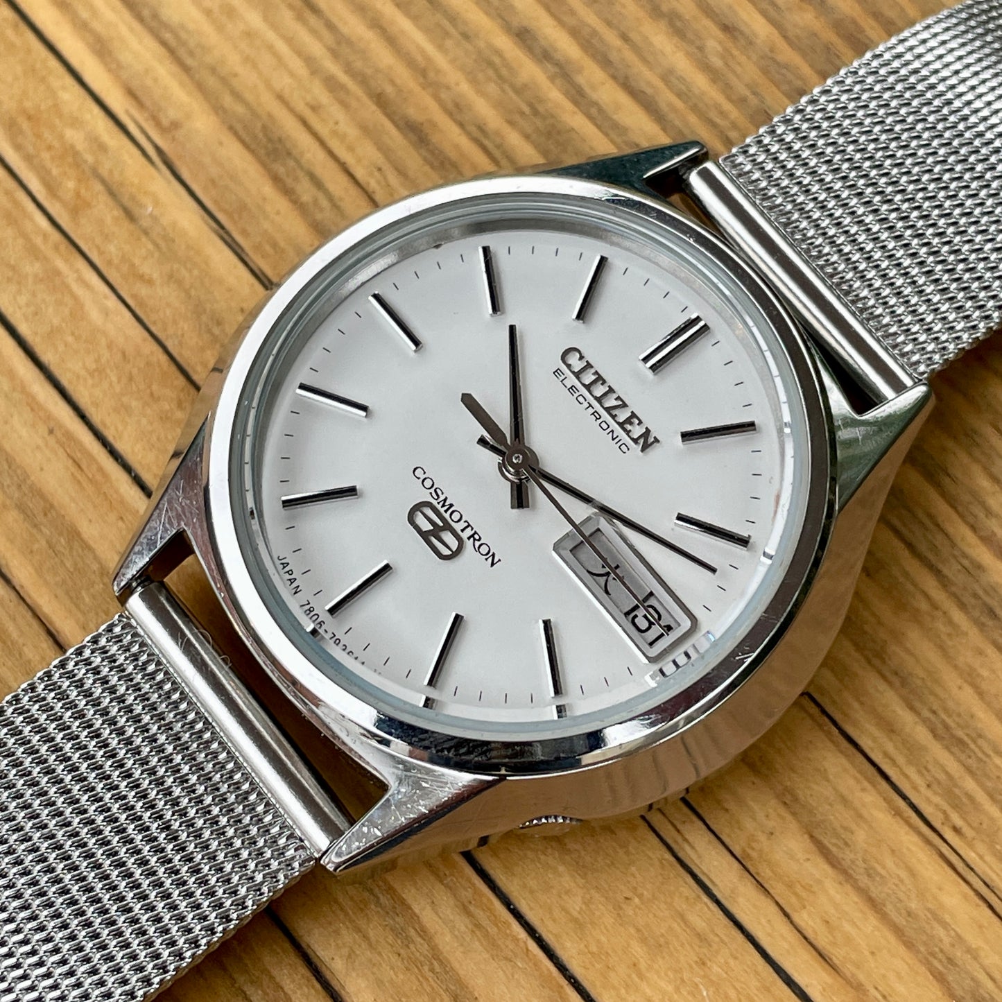 CItizen Cosmotron 1975 Electronic Balance Watch