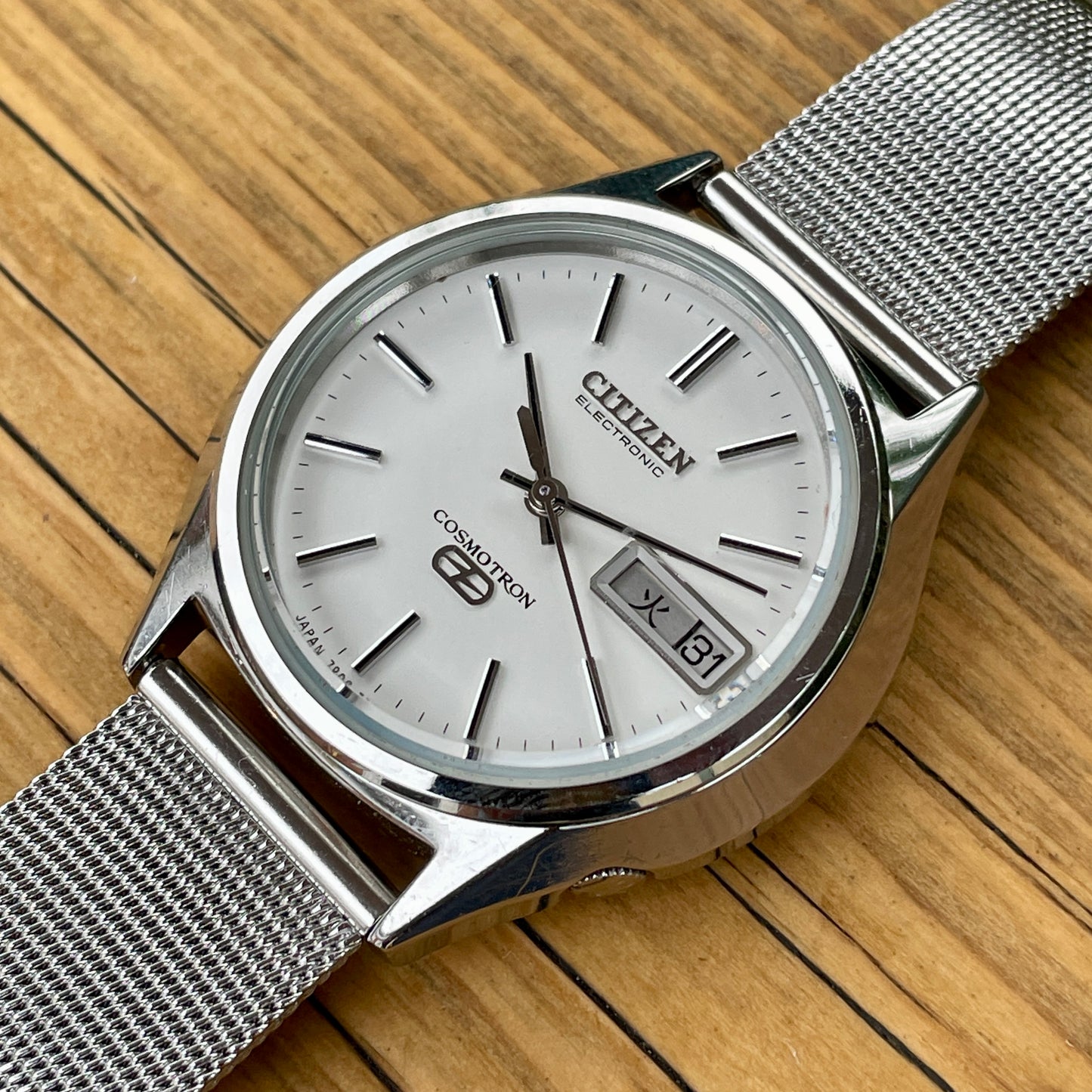 CItizen Cosmotron 1975 Electronic Balance Watch