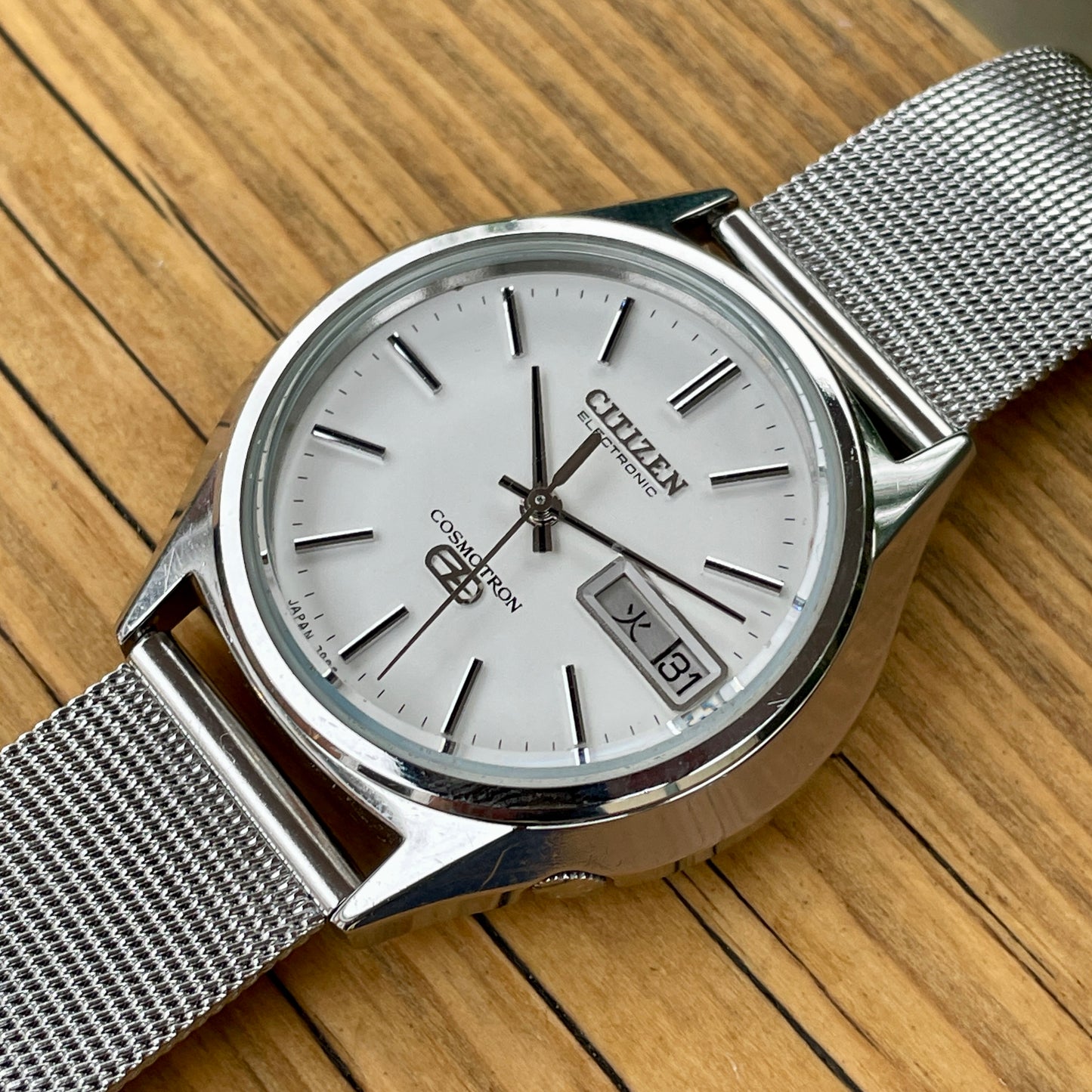 CItizen Cosmotron 1975 Electronic Balance Watch