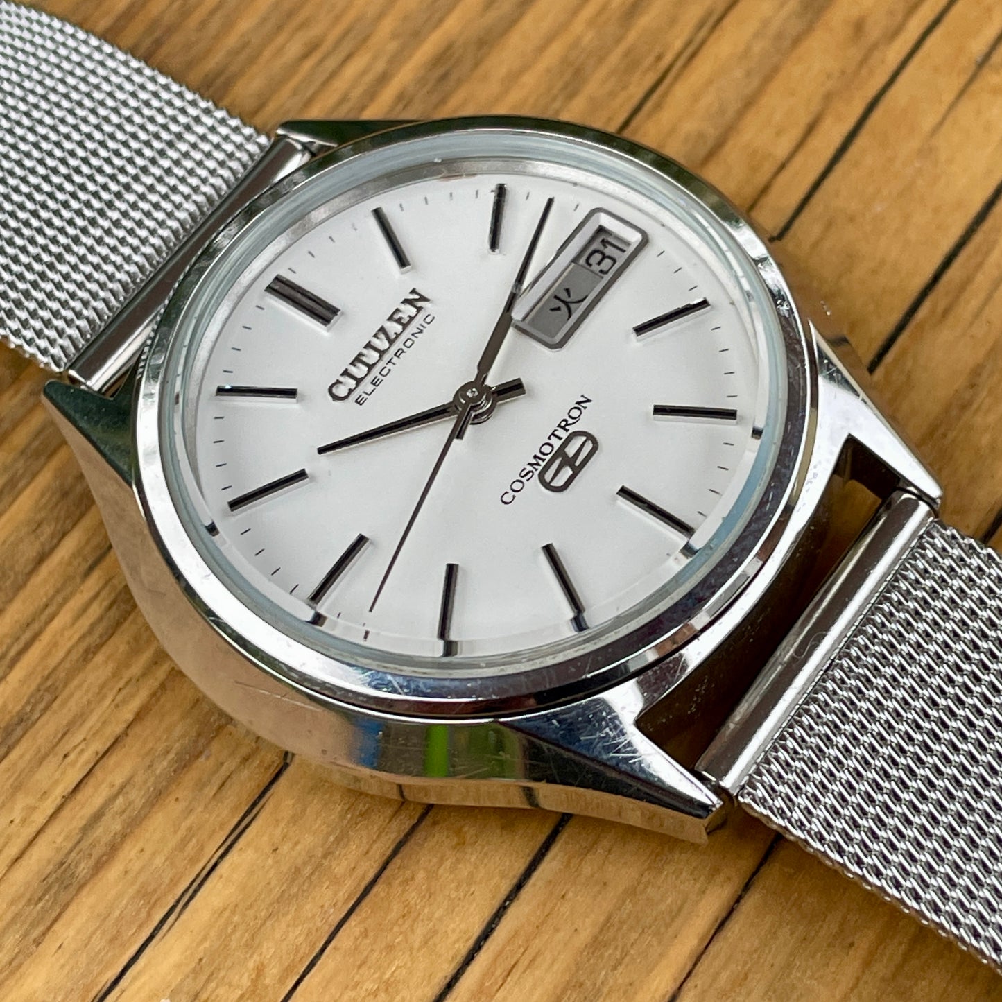 CItizen Cosmotron 1975 Electronic Balance Watch