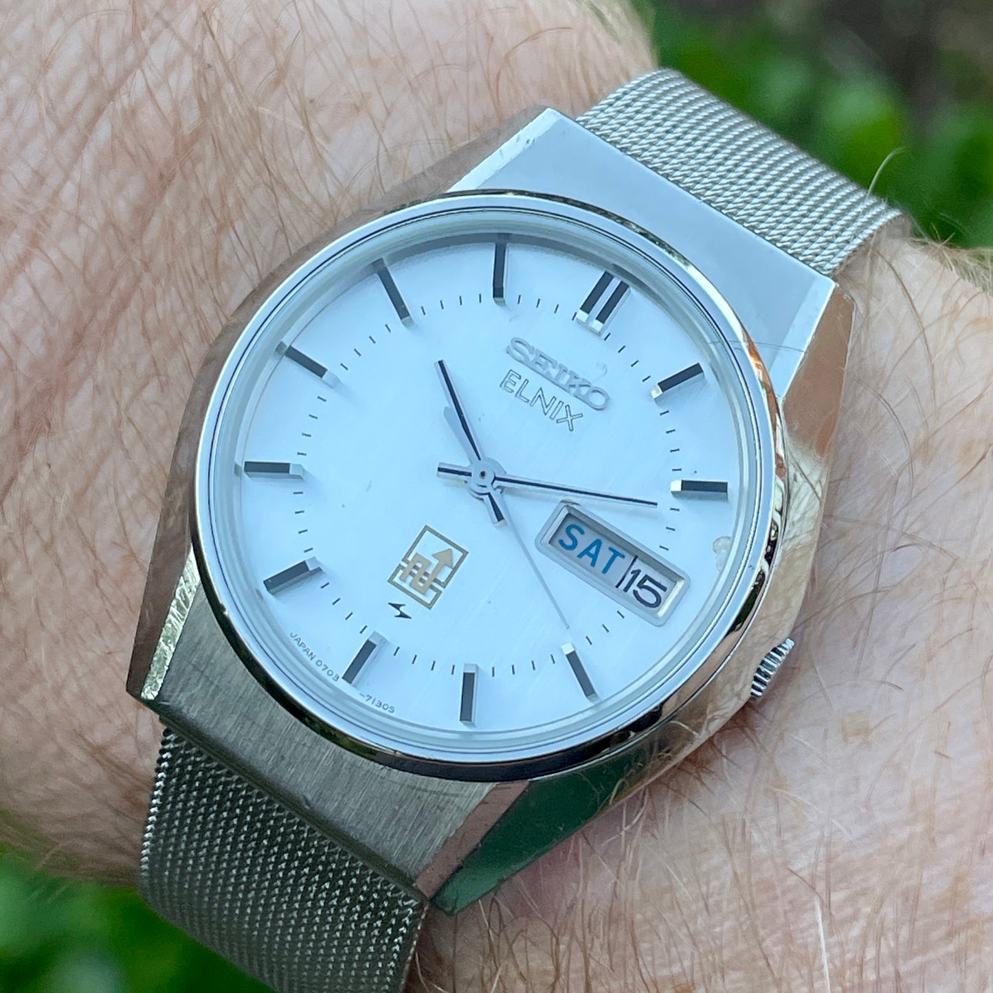 Seiko Elnix Electronic Balance 0703-7110 December 1974