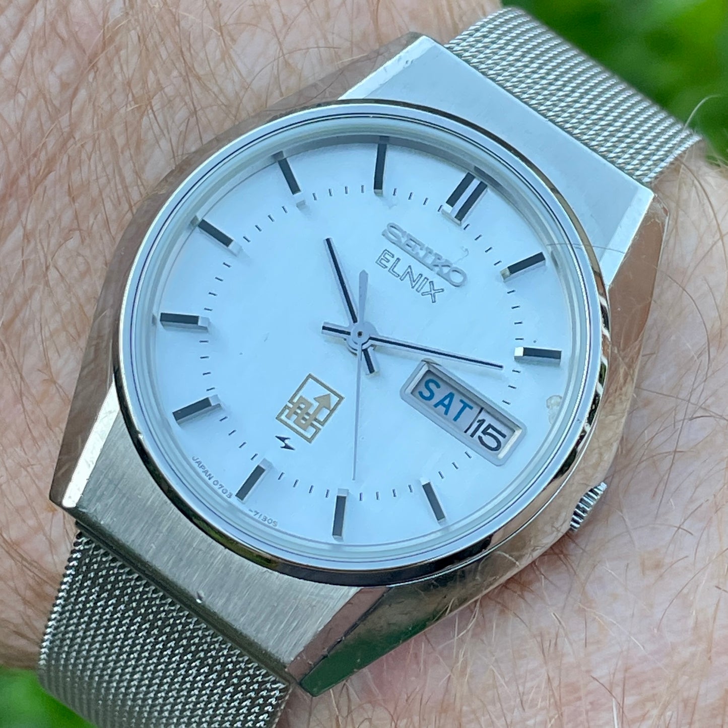 Seiko Elnix Electronic Balance 0703-7110 December 1974