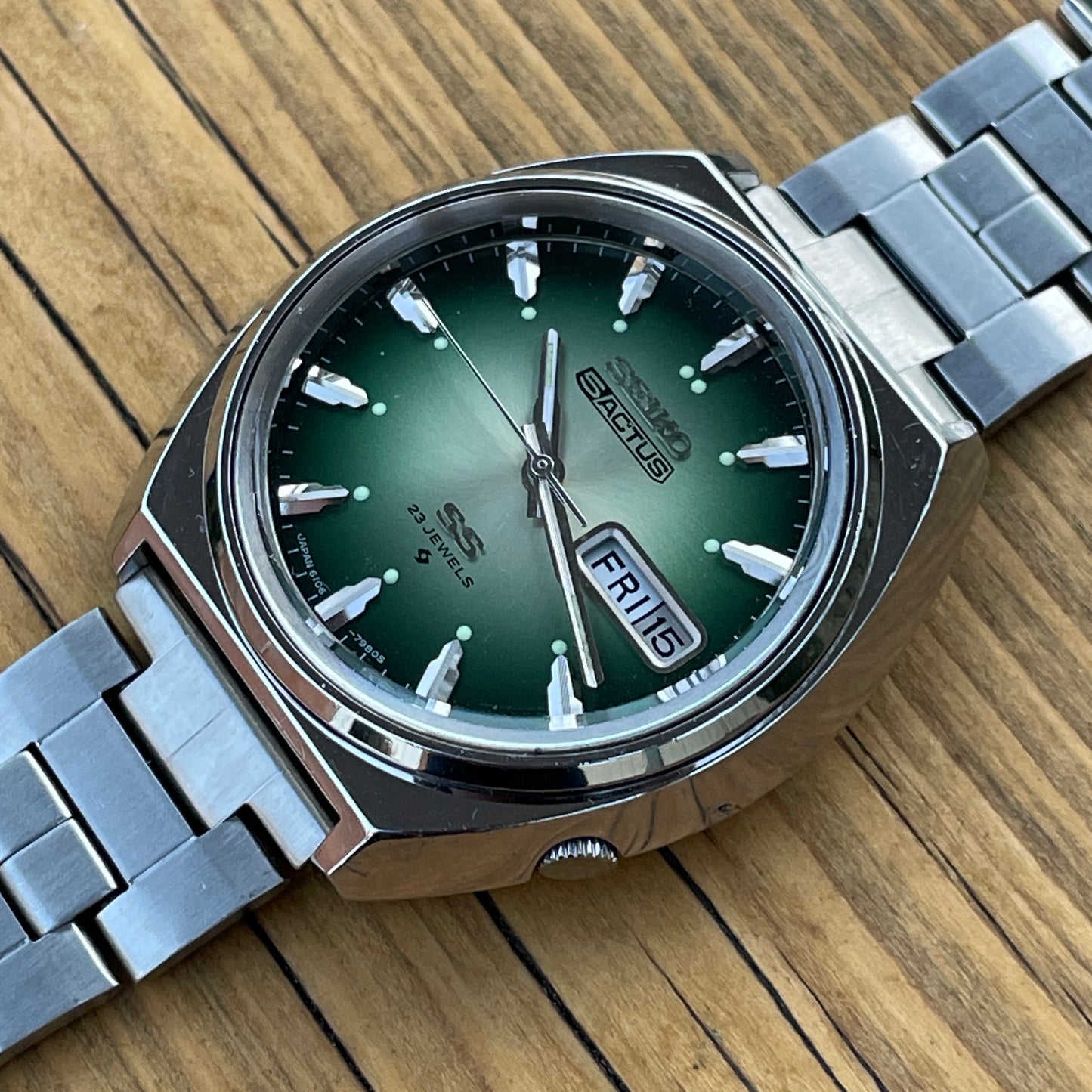 Seiko Actus Automatic 6106-7700 February 1974