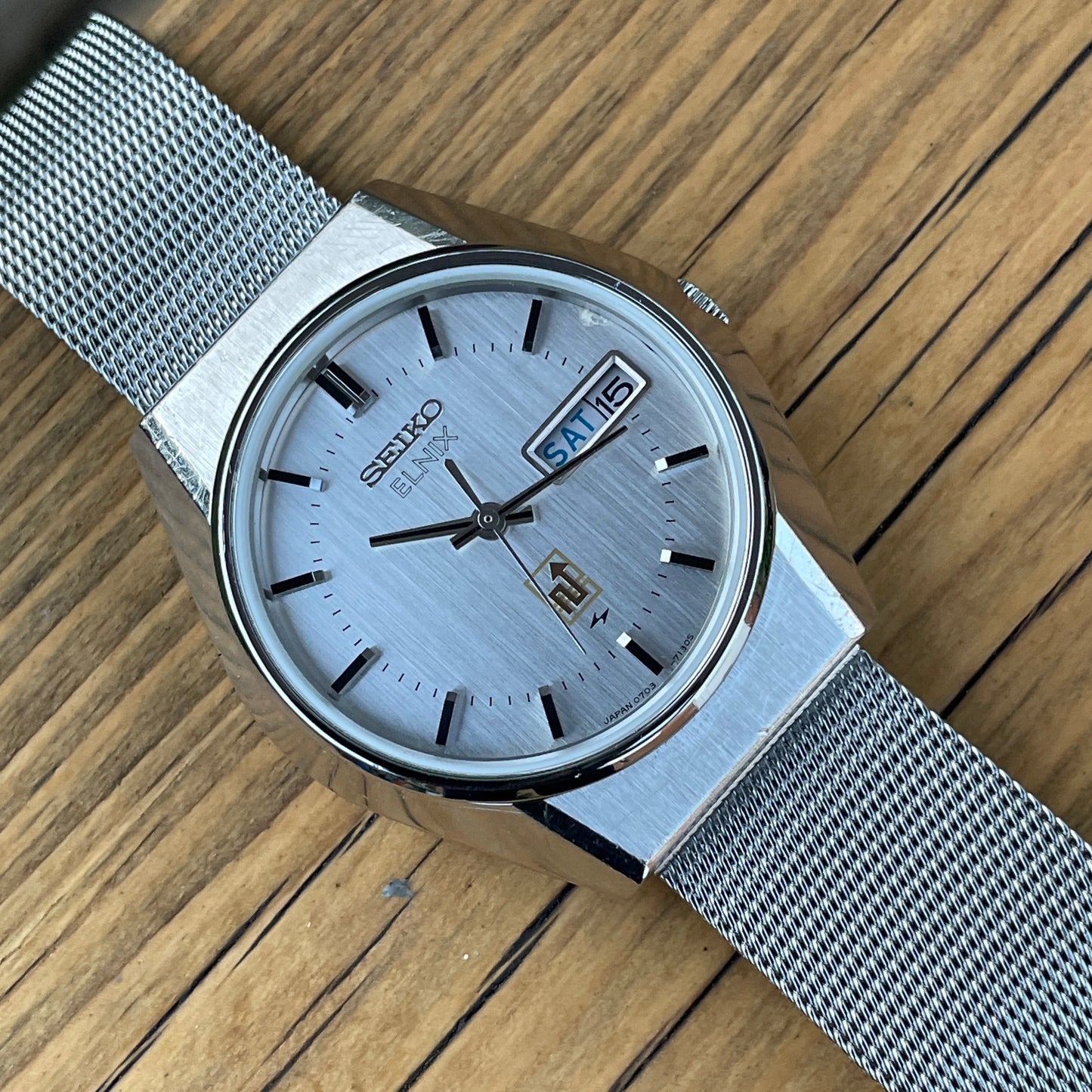 Seiko Elnix Electronic Balance 0703-7110 December 1974