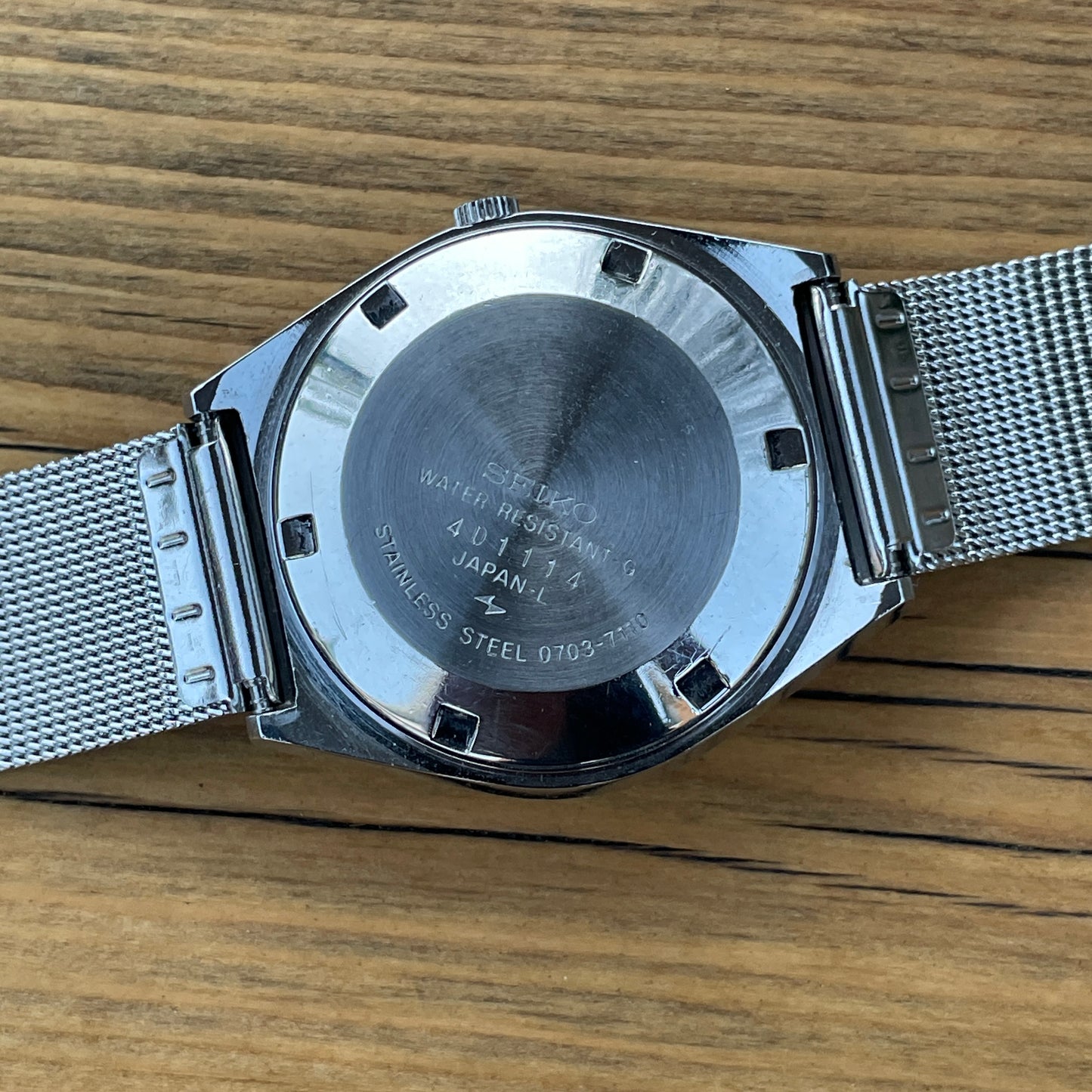 Seiko Elnix Electronic Balance 0703-7110 December 1974