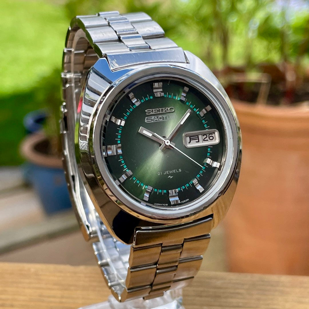 Seiko Actus Automatic 7019-7350 December 1974