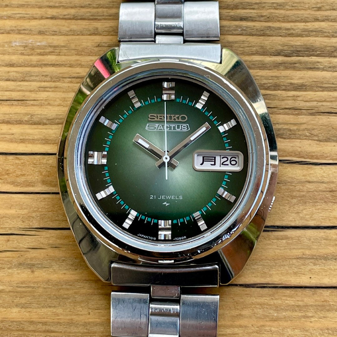 Seiko Actus Automatic 7019-7350 December 1974
