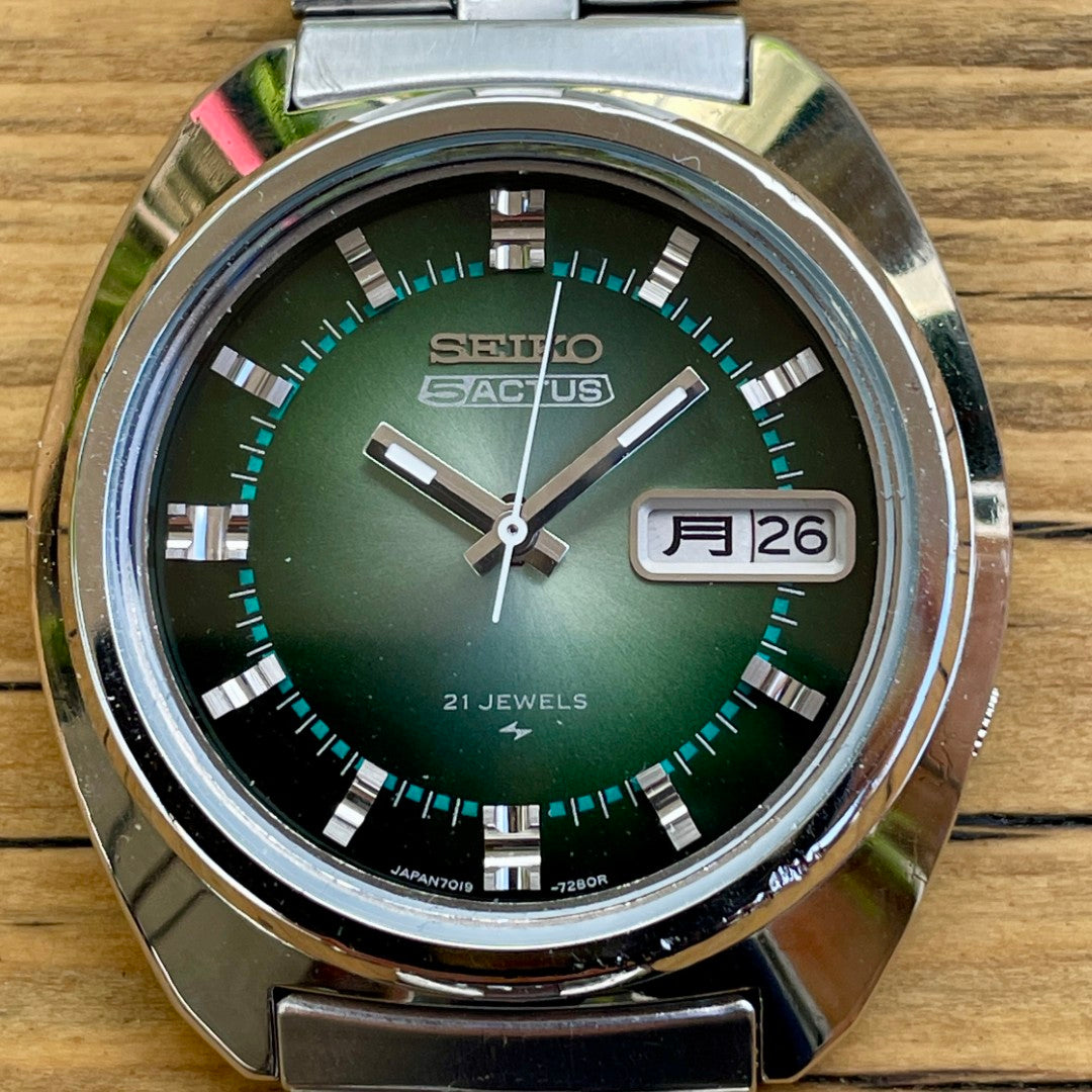 Seiko Actus Automatic 7019-7350 December 1974