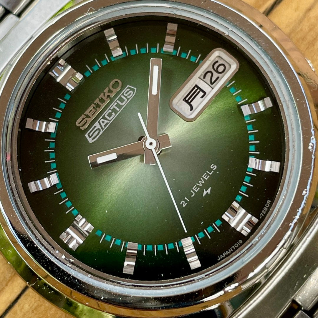 Seiko Actus Automatic 7019-7350 December 1974