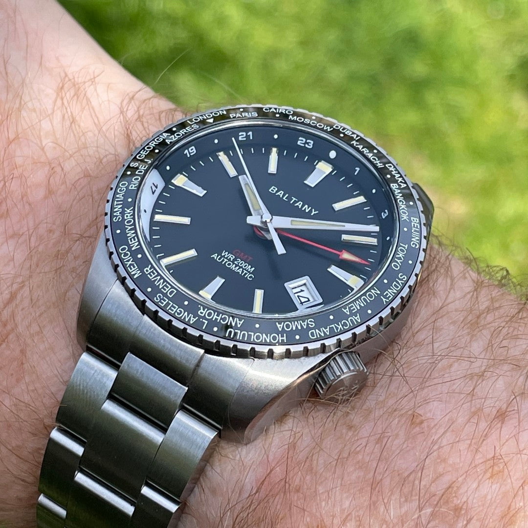 Baltany GMT Sports Watch S6083 - NH34 Automatic