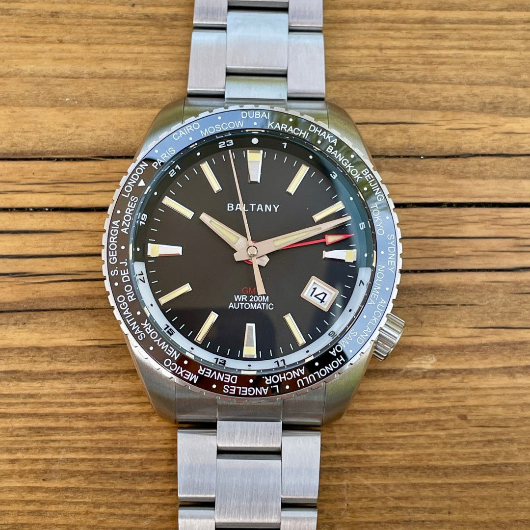 Baltany GMT Sports Watch S6083 - NH34 Automatic