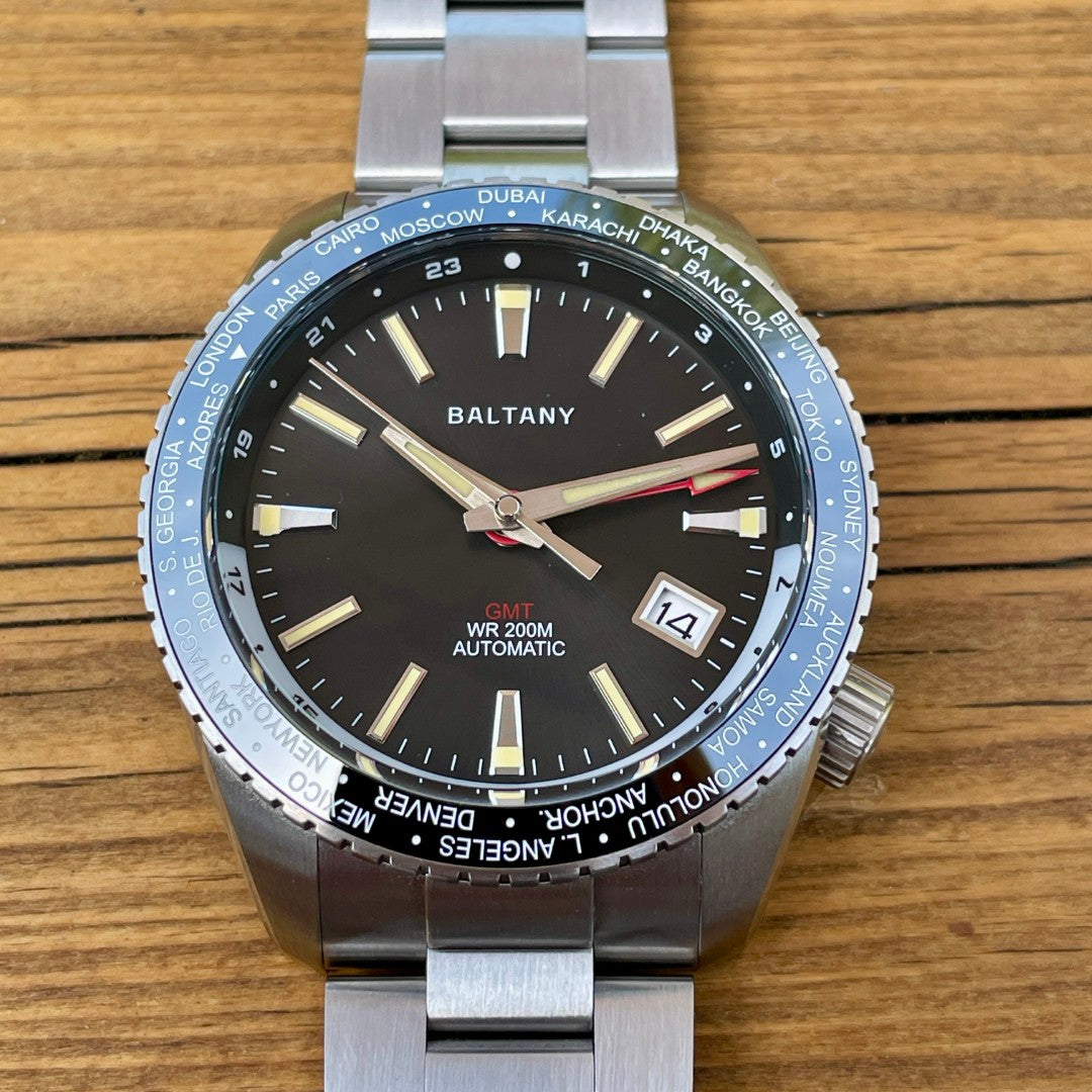 Baltany GMT Sports Watch S6083 - NH34 Automatic