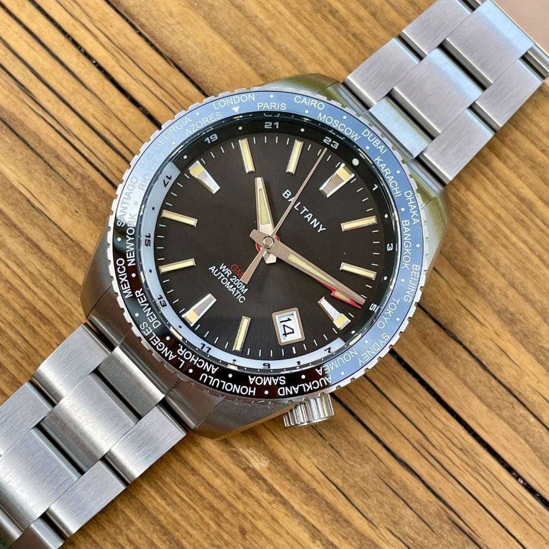 Baltany GMT Sports Watch S6083 - NH34 Automatic