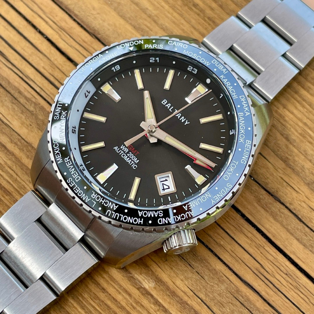 Baltany GMT Sports Watch S6083 - NH34 Automatic