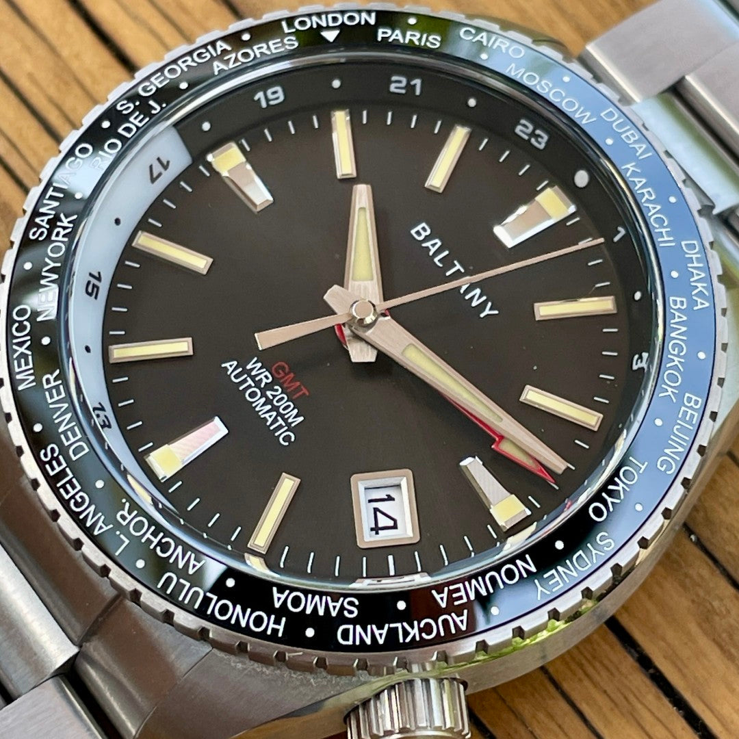 Baltany GMT Sports Watch S6083 - NH34 Automatic