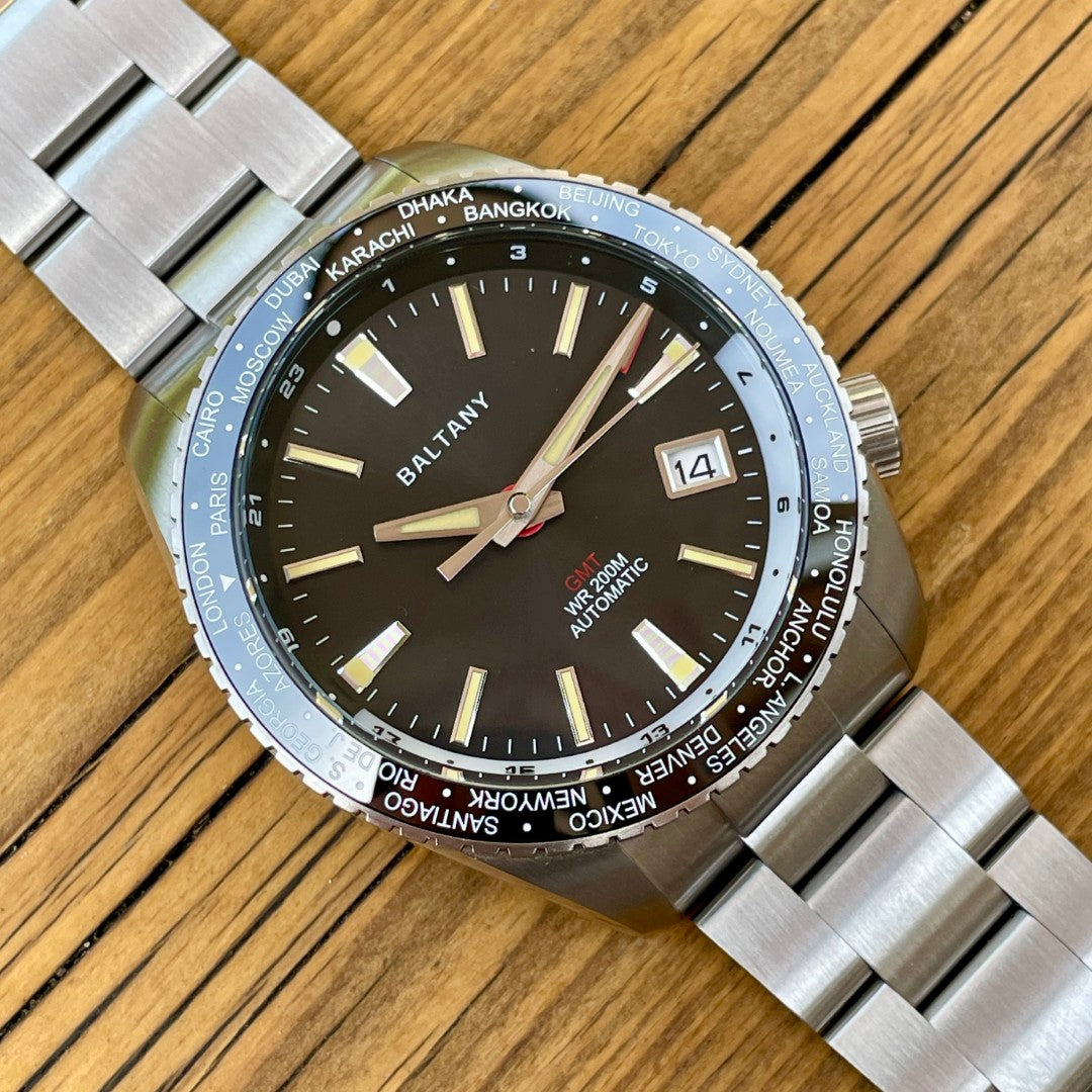 Baltany GMT Sports Watch S6083 - NH34 Automatic