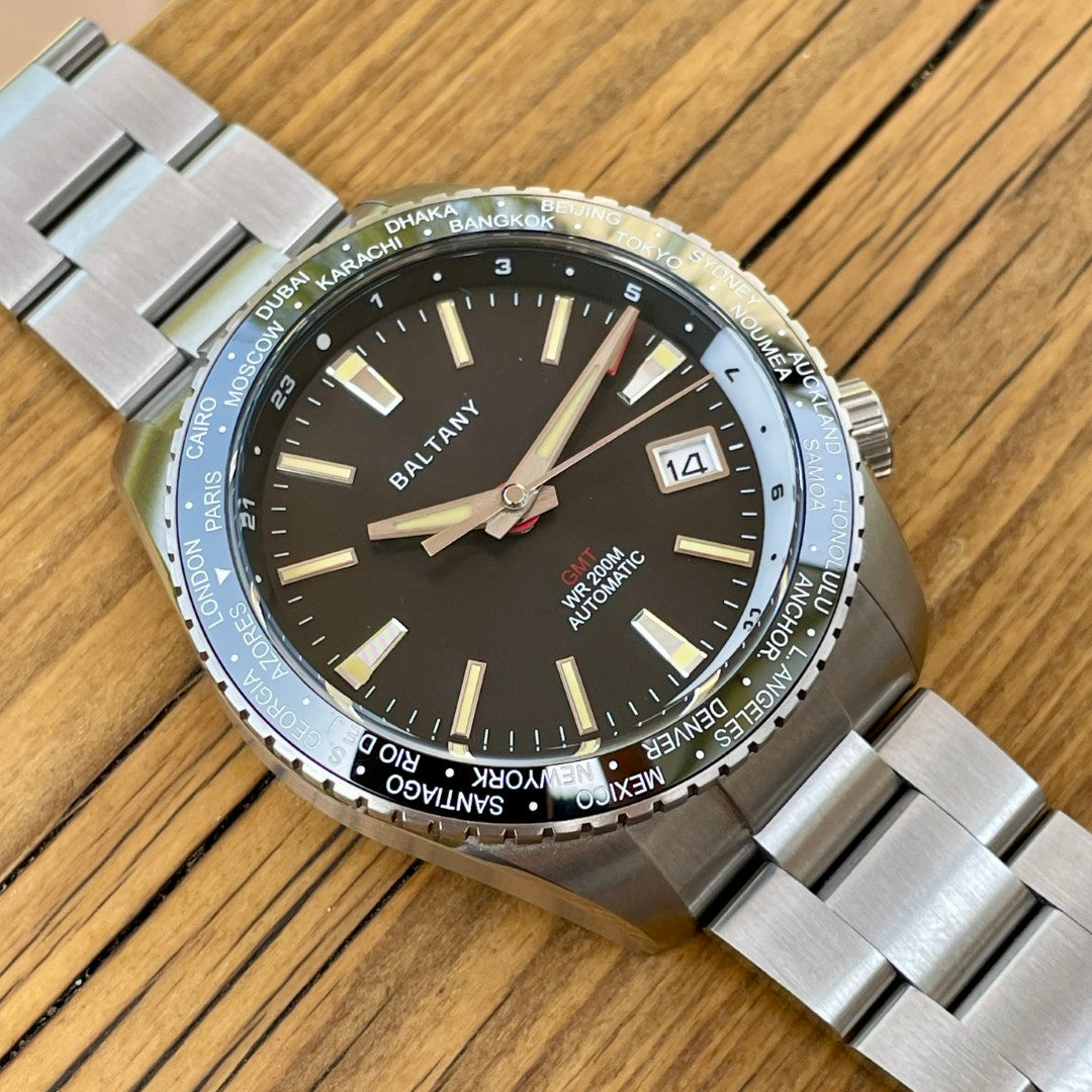 Baltany GMT Sports Watch S6083 - NH34 Automatic