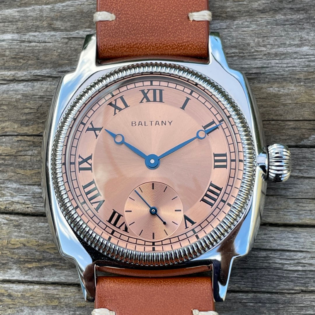 Baltany 1926 Oyster Salmon Dial (Quartz) Watch