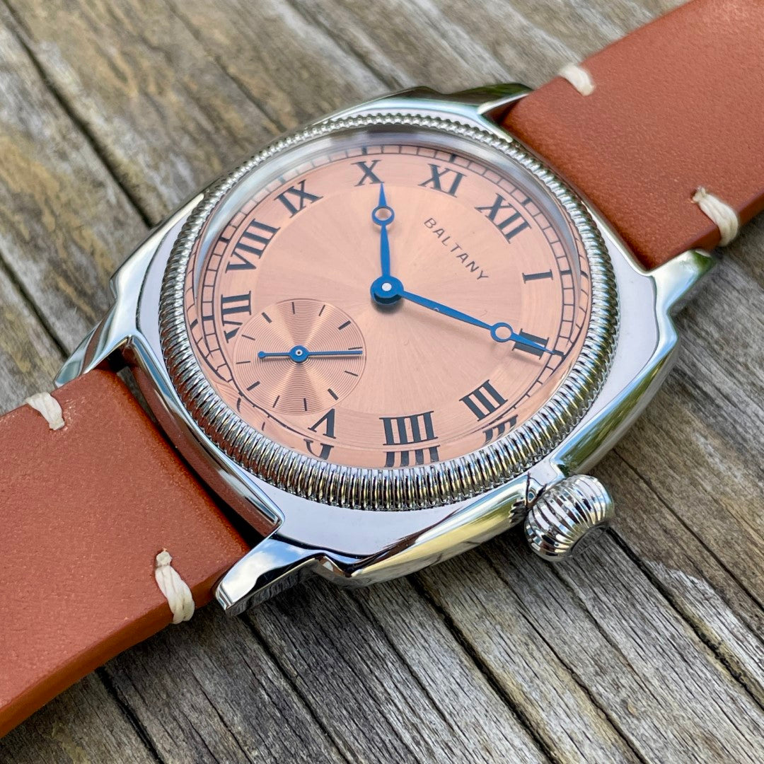 Baltany 1926 Oyster Salmon Dial (Quartz) Watch