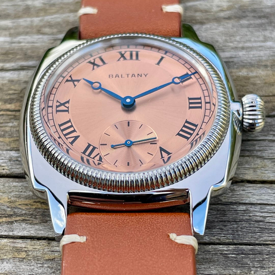 Baltany 1926 Oyster Salmon Dial (Quartz) Watch