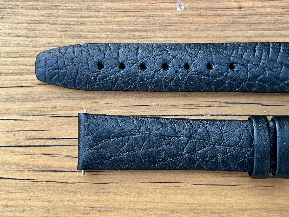 Buffalo Unstitched Leather Strap Infinity Edge
