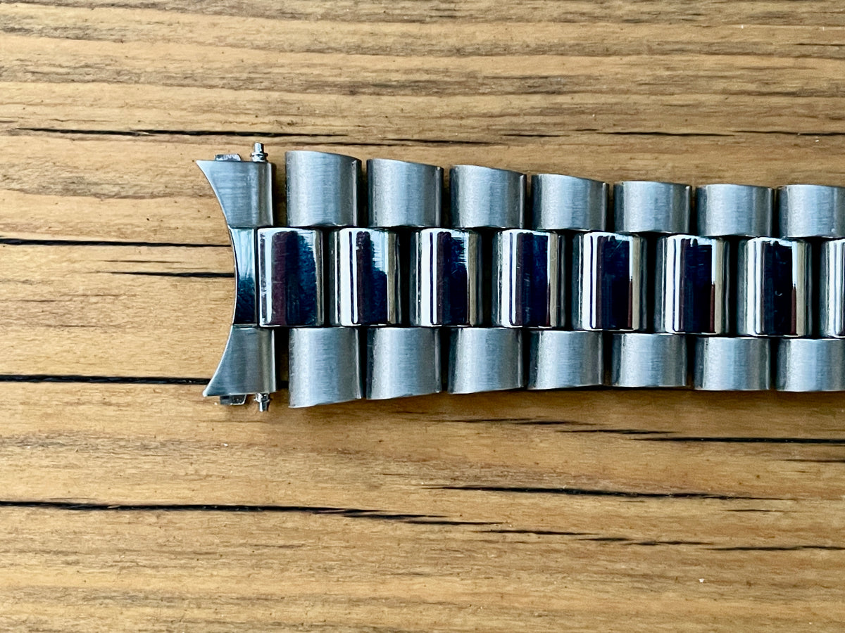 President Style Watch Bracelet With Multiple End Links