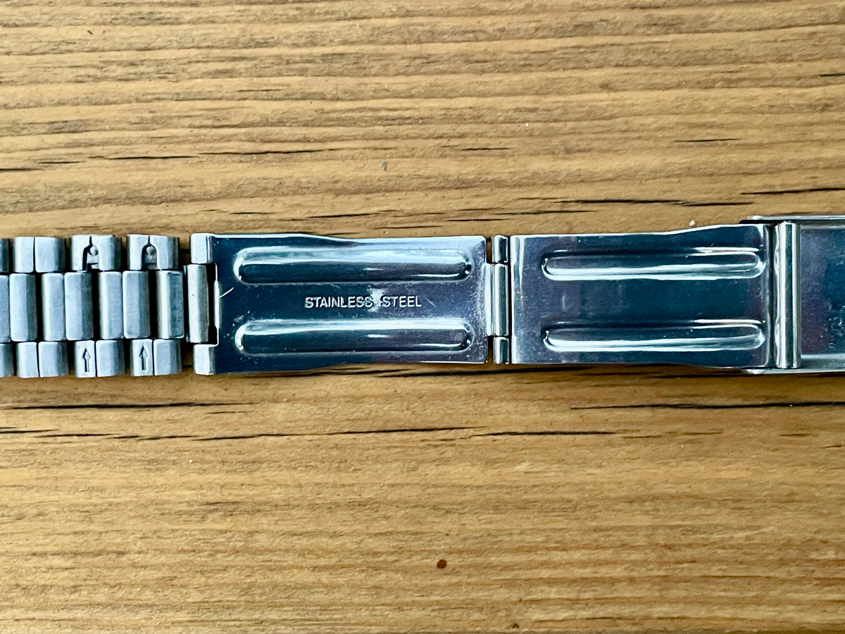 President Style Watch Bracelet With Multiple End Links