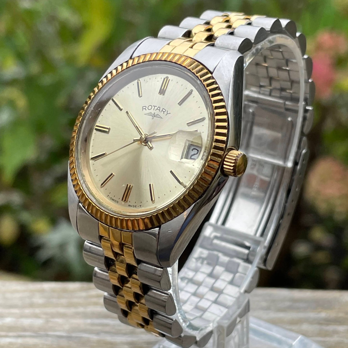 Rotary Date Just  Quartz 1980s?