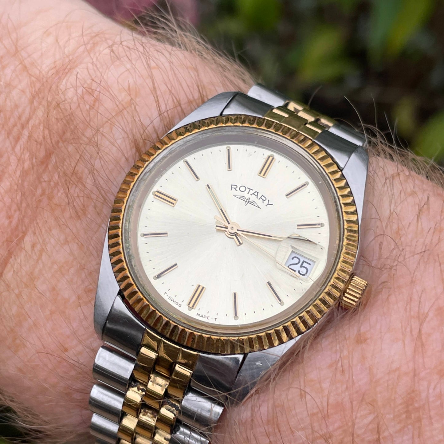 Rotary Date Just  Quartz 1980s?