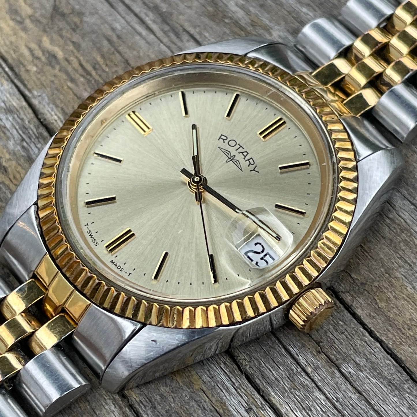 Rotary Date Just  Quartz 1980s?